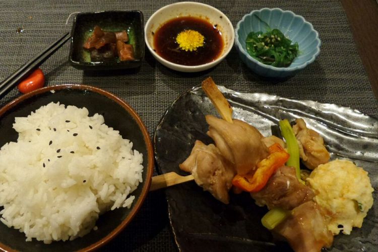 Yakitori Chicken, salah satu menu Umi Uma.