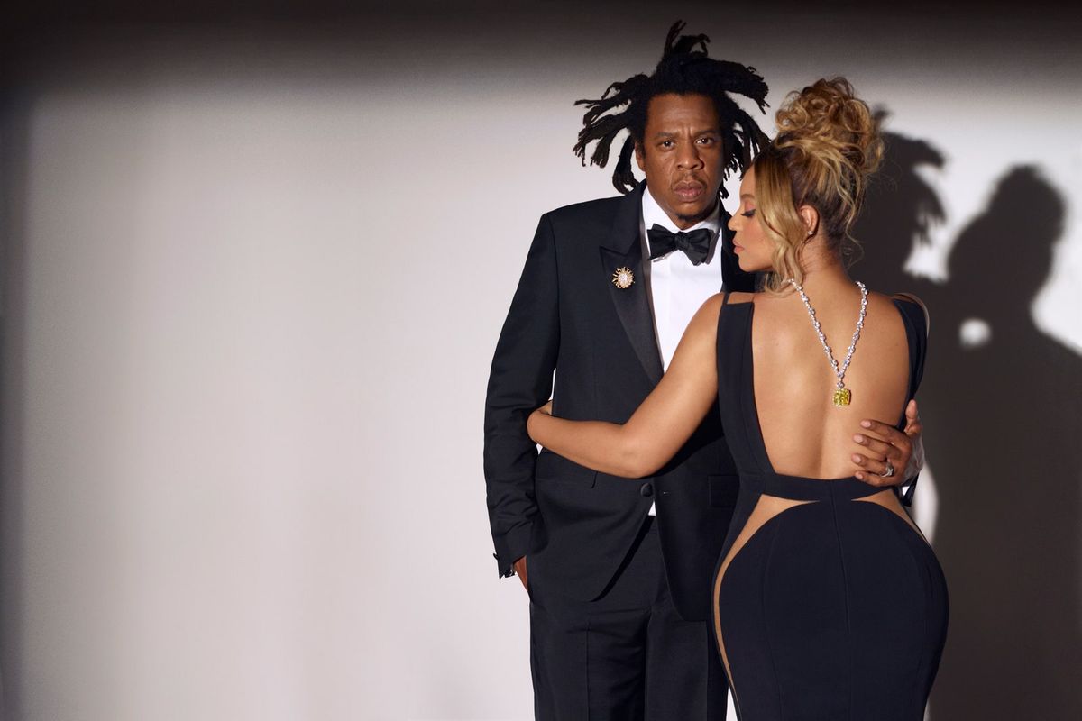 Beyonce dan Jay-Z dalam kampanye Tiffany & Co
