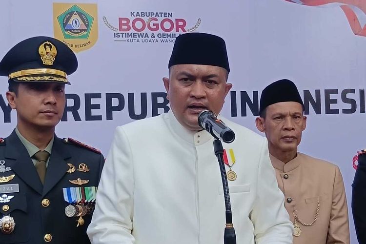 HUT Ke-81 RI, Bupati Bogor Galang Bantuan untuk Korban Gempa NTT