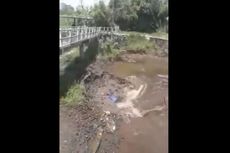 Fenomena Unik, Air Sungai Mengalir ke Dalam Tanah di Yogyakarta