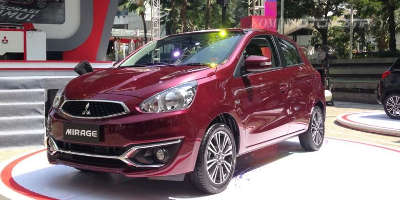 Mitsubishi New Mirage yang masih belum diinformasikan jelas harganya.