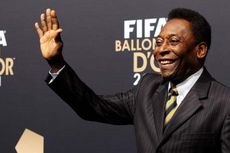 Pele Masuk Rumah Sakit Usai Jumpa Mbappe