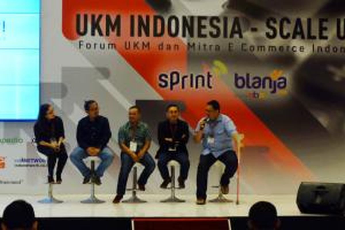 Suasana seminar UKM Scale Up yang diadakan oleh IdEA di Jakarta