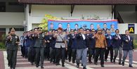 Jenderal TNI hingga Pejabat BUMN Alumni Tarnus Defile Dadakan, AHY-Sugiono Terima Penghormatan