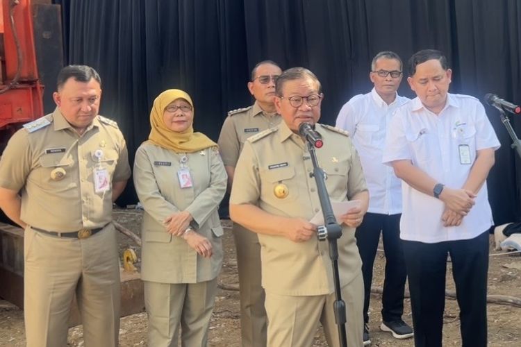 Pramono Groundbreaking Revitalisasi 2 Pasar di Jakarta, Ditargetkan Rampung 2027