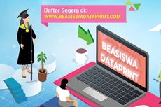 Pendaftaran Beasiswa DataPrint Belum Berakhir, Mahasiswa Daftar!