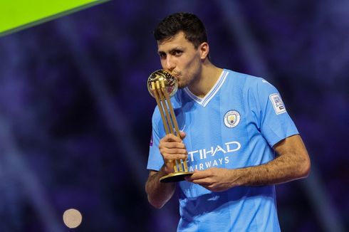 Man City Juara Piala Dunia Klub 2023, Rodri Nyaris Menangis Kena Tekel