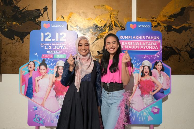 Maudy Ayunda didapuk menjadi brand ambassador Lazada Indonesia