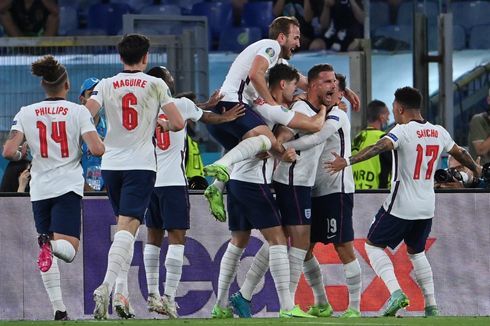 5 Fakta Menarik Inggris Tembus Semifinal Euro 2020, Belum Kebobolan!