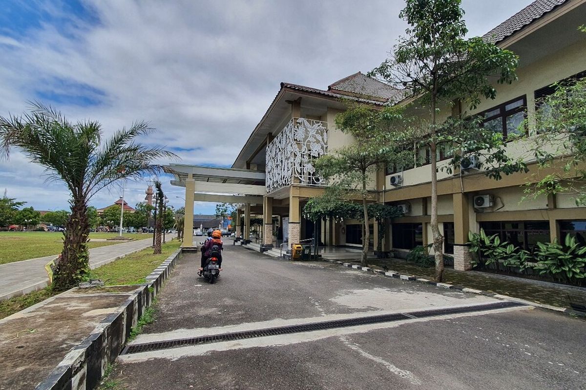 Halaman kantor Pemkab Gunungkidul