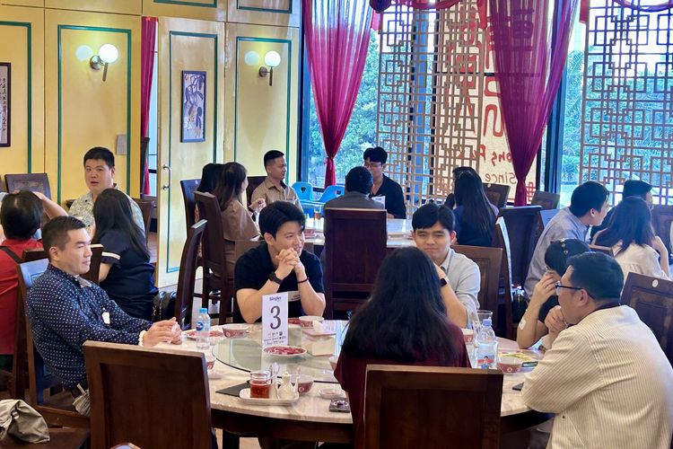 Event Single Meet Up yang diselenggarakan Cindo Match di Green Sedayu Mall, Jakarta Barat, Sabtu (24/1/2026).