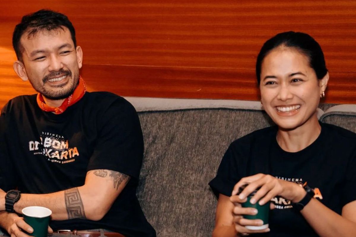Potret Putri Ayudya (kanan) dan Rio Dewanto (kiri).