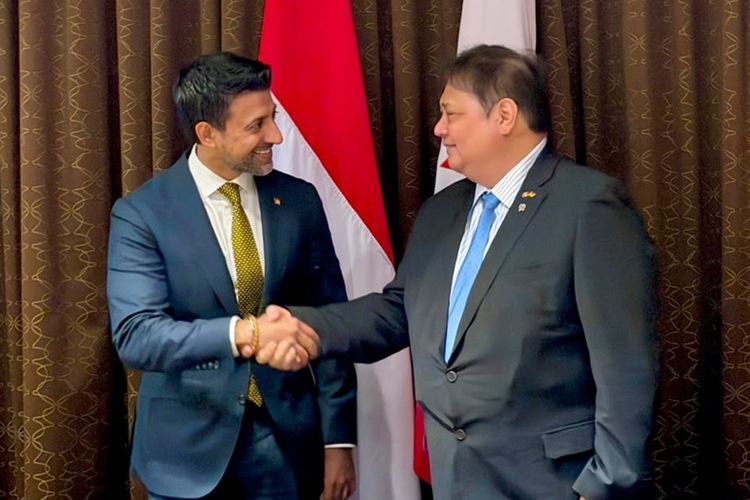 Bertemu Menteri Perdagangan Internasional Kanada, Menko Airlangga Dorong Percepatan Implementasi ICA-CEPA