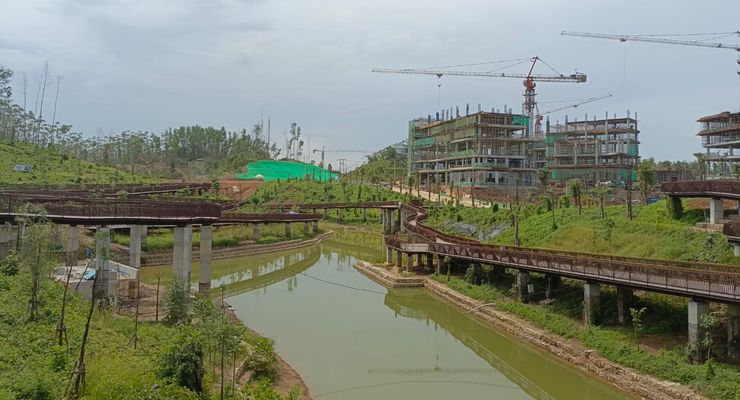 4 Tower Gedung Kemenko di IKN Siap Jadi Kantor 519 ASN