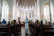 Gereja Katedral Jakarta Kembali Gelar Misa Langsung 