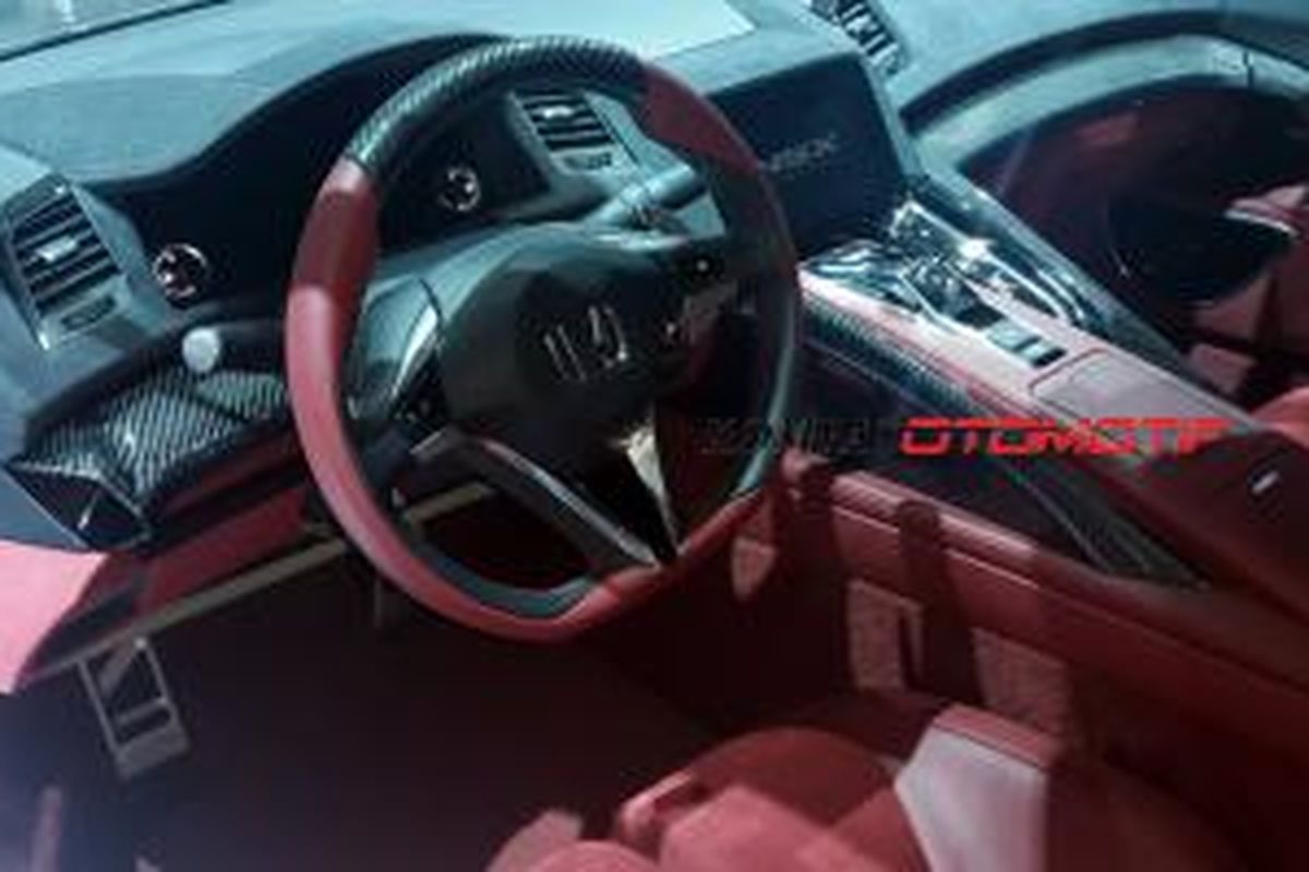 Interior Honda NSX Concept II pad IIMS 2014.