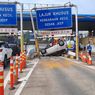 Honda Jazz Terbalik di GT Cibubur, Ngantuk Jangan Maksa Nyetir