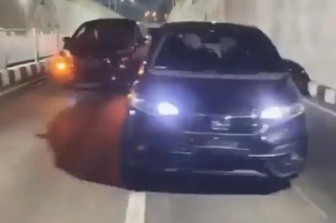 Viral 3 Mobil TikTok di Underpass Sleman, Ini Alasan Pengendara