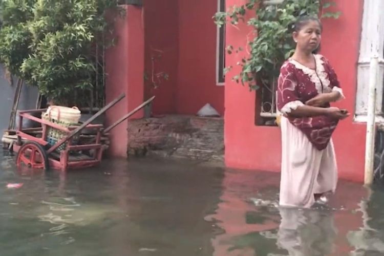 Rob terjadi di Kampung Tambaklorok, Kota Semarang, Jawa Tengah.