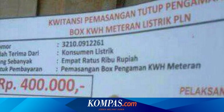Klarifikasi Pln Tarik Uang Untuk Pasang Tutup Pengaman Kotak Kwh Listrik Halaman All Kompas Com Reset ini dilakukan untuk menetralkan atau memulai lagi meteran dari awal. pasang tutup pengaman kotak kwh listrik