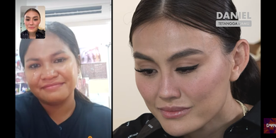 Penyanyi Agnez Mo terharu saat bertemu penggemarnya