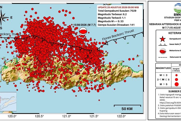 Gempa M 7,7 Flores Tewaskan 103 Orang, Badan Geologi Ungkap Faktor yang Perkuat Guncangan