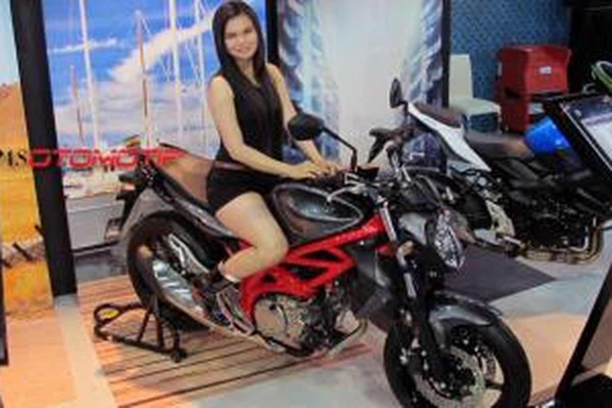 Suzuki Gladius mejeng di Jakarta Fair 2014