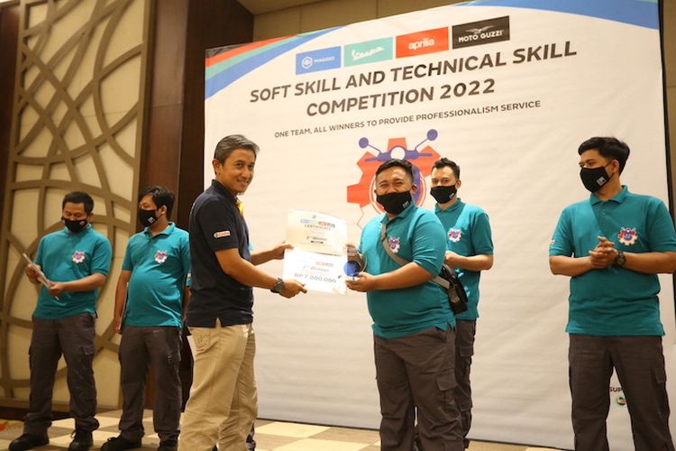 Penyelenggaraan AFS Competition 2022 merupakan upaya perusahaan memajukan keempat merek Piaggio Group di Indonesia.