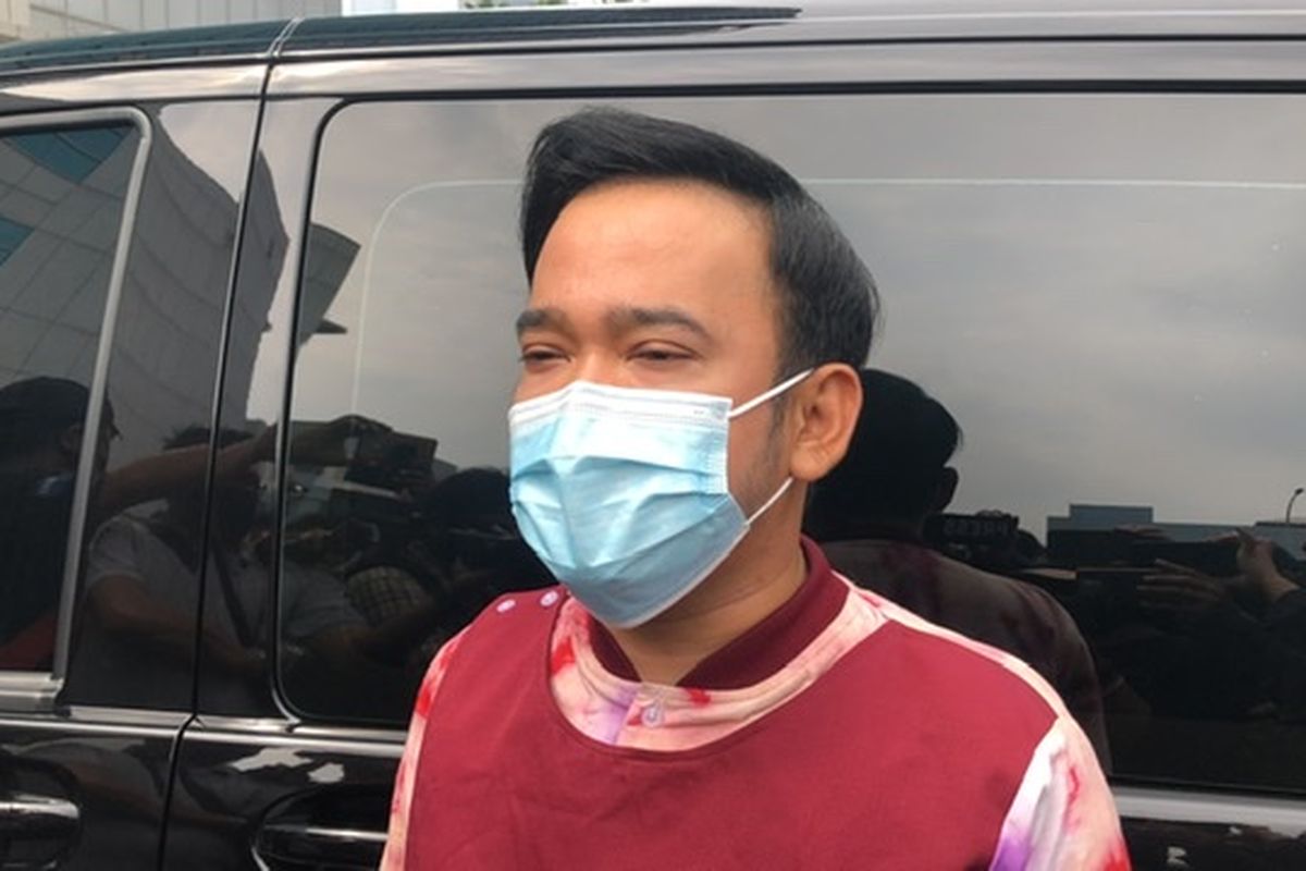 Ruben Onsu saat ditemui di kawasan Tendean, Jakarta Selatan, Senin (23/11/2020). 