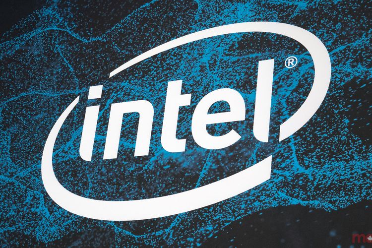 Ilustrasi logo Intel