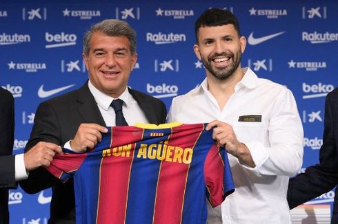 Gabung Barcelona, Aguero Bermodal Percaya Diri untuk Wujudkan Mimpi