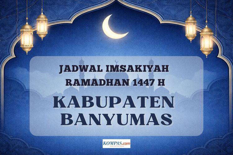 Jadwal imsakiyah Ramadhan 2026 Kabupaten Banyumas lengkap dari tanggal 1 - 30 Ramadhan 1447 H. 