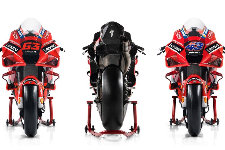 Livery Ducati Desmosedici GP21 untuk MotoGP 2021