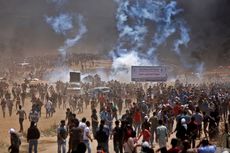 Bentrokan Pecah di Jalur Gaza Jelang Peresmian Kedutaan AS