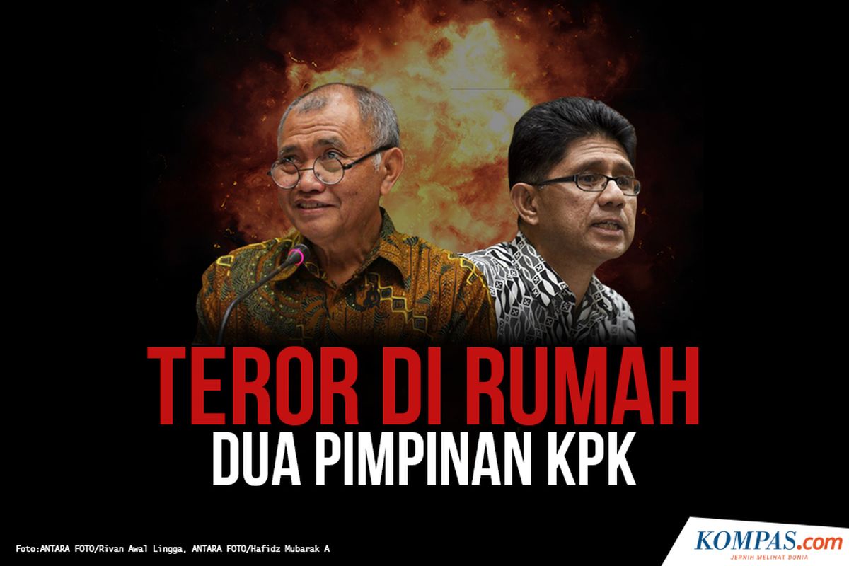 Teror Di Rumah Dua Pimpinan KPK