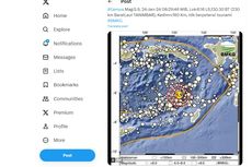 Gempa Magnitudo 5,9 Guncang Tanimbar Maluku, Tak Berpotensi Tsunami