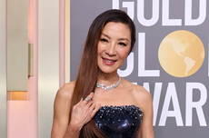 Intip Gaun Michelle Yeoh, Pemenang Aktris Terbaik di Golden Globe 2023