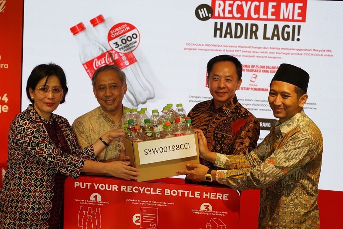 Peluncuran program ?Recycle Me? Coca Cola. Program ini akan berjalan selama 3 bulan mulai 20 Oktober - 20 Desember 2022.
      