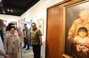 Momen Megawati Nostalgia Masa Kecil Saat Pameran Seni Rupa Bung Karno di Bantul
