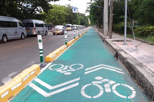 Menengok Jalur Sepeda di Bangkok