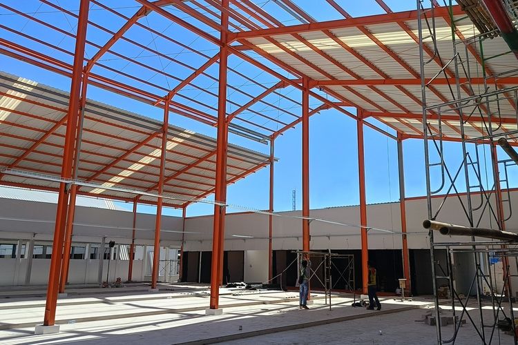 Proyek Rehabilitasi Pasar Ngawen Blora Molor, Pelaksana Proyek Kena Denda Rp 30 Juta Per Hari