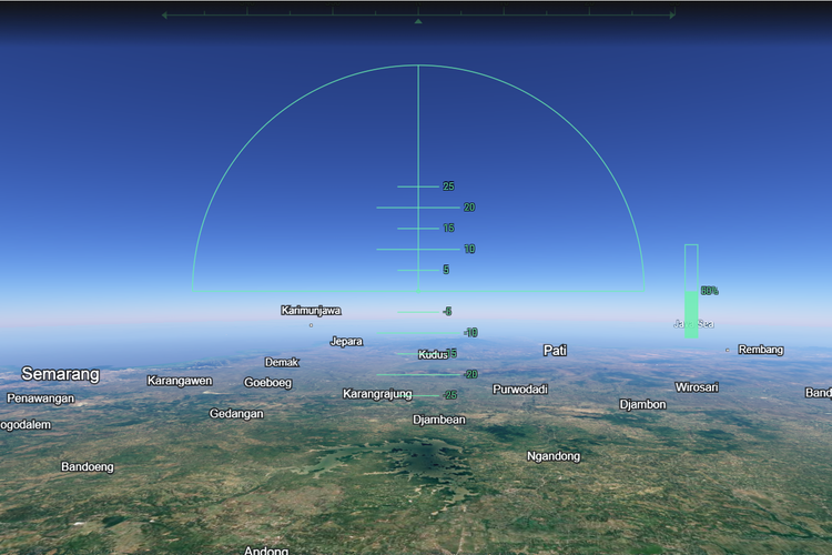 Google Earth Punya Fitur Eksperimental Flight Simulator, Ini Cara Memainkannya