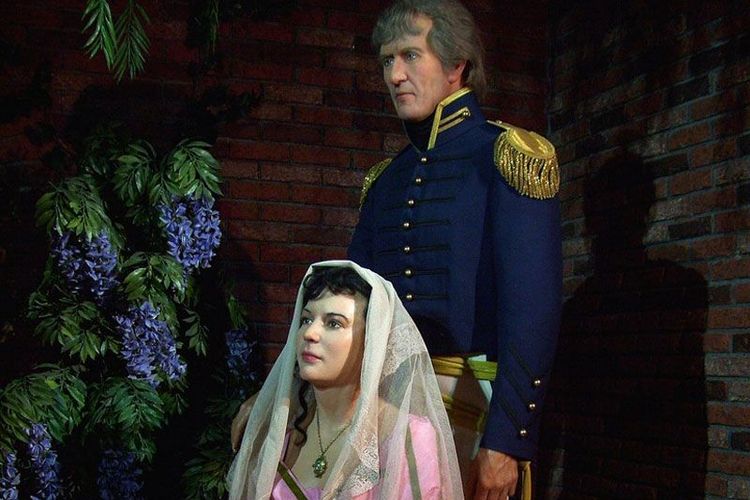 Kisah cinta Andrew Jackson dan Rachel Donelson. [Richard Archer Via Livescience.com]