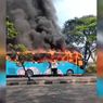 Bus Coyo Terbakar di Jalur Pantura Cirebon Siang Ini, Sempat Picu Kepulan Asap Hitam Pekat