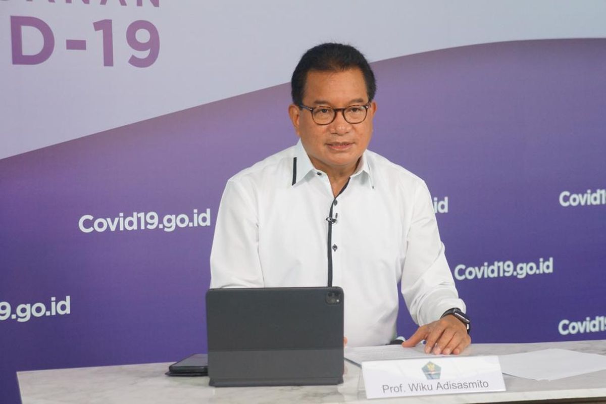 Wiku Adisasmito saat memberikan keterangan pers yang disiarkan kanal YouTube Sekretariat Presiden, Kamis (29/10/2020).
