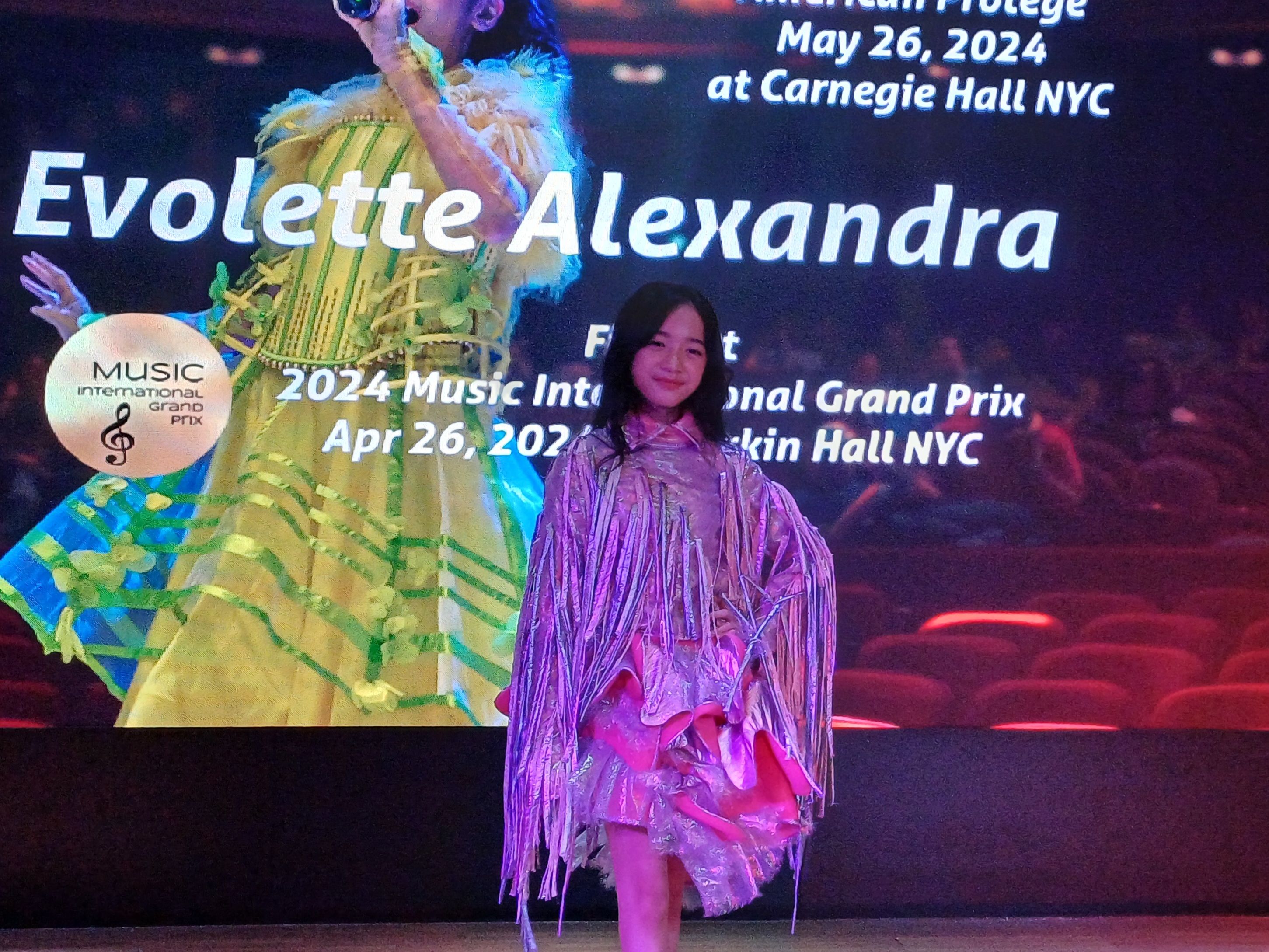 Evolette Alexandra Akan Berkompetisi dalam Final Music International Grand Prix 2024 di AS