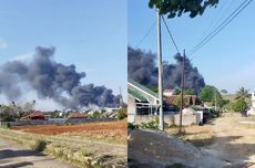 Gudang di Lampung Terbakar dan Meledak, Diduga Lokasi Penimbunan BBM