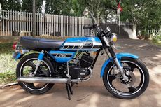 Nuansa Balap 70-an pada Yamaha RX 125 Twin