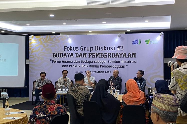 Dompet Dhuafa dan Bina Trubus Swadaya gelar acara Fokus Group Diskusi (FGD) Ke-3 dengan mengangkat tema Peran Agama dan Budaya Sebagai Sumber Inspirasi dan Praktik Dalam Pemberdayaan