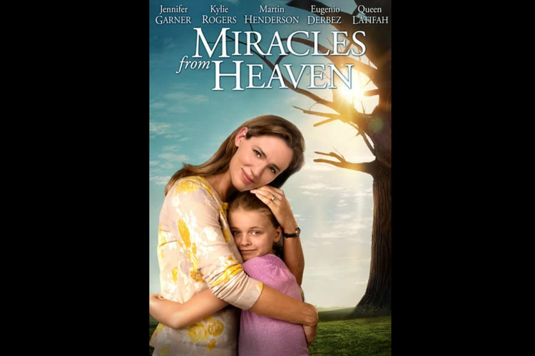 Film Miracles From Heaven yang dapat disaksikan di Netflix.